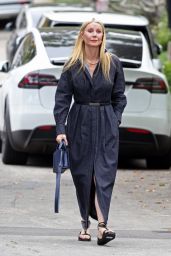 Gwyneth Paltrow Steps Out in Santa Barbara in Chic Denim Look