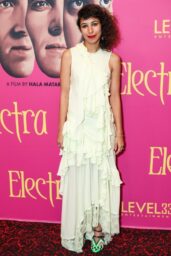 Hala Matar Attends Electra Premiere in Los Angeles