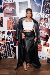 Halle Bailey Attends Zales "Own It" Campaign Launch in NYC