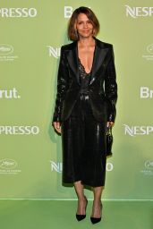 Halle Berry Wears Sequins and Capris at Cannes