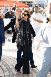 Halle Berry Wows in Fringe at Hotel Martinez