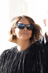 Halle Berry Wows in Fringe at Hotel Martinez
