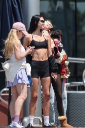 Hamlin Sisters Grab Coffee in LA Gym Wear 05.27.2025