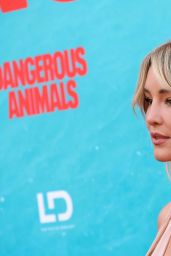 Hassie Harrison Attends Dangerous Animals Premiere Los Angeles 2025
