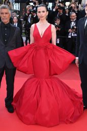 Hayley Atwell Commands Cannes in Red Giambattista Valli