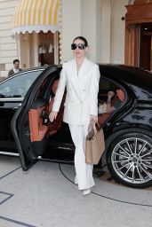 Hayley Atwell Elevates Cannes Style in White Blazer