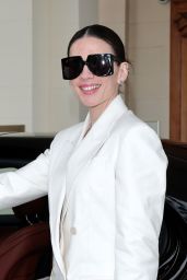 Hayley Atwell Elevates Cannes Style in White Blazer