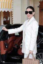 Hayley Atwell Elevates Cannes Style in White Blazer