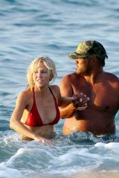 Heather Locklear in Flirting with Forty – Beach Scene 2008