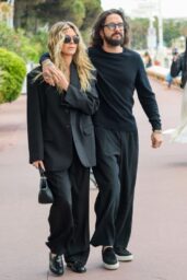 Heidi Klum Rocks Louboutin Loafers in Cannes