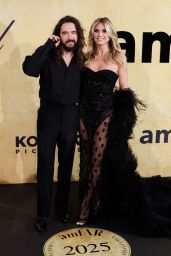 Heidi Klum Wears Yara Shoemaker at amfAR Gala Cannes 2025