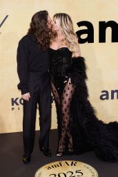 Heidi Klum Wears Yara Shoemaker at amfAR Gala Cannes 2025