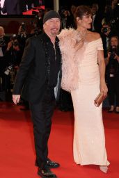 Helena Christensen Feathered Glamour Cannes Premiere