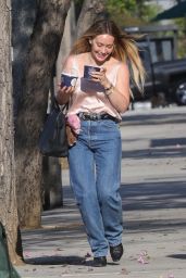 Hilary Duff Enjoys a Casual Outing in LA