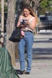 Hilary Duff Enjoys a Casual Outing in LA