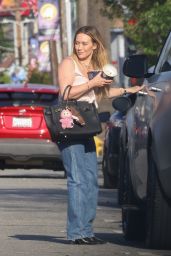 Hilary Duff Enjoys a Casual Outing in LA