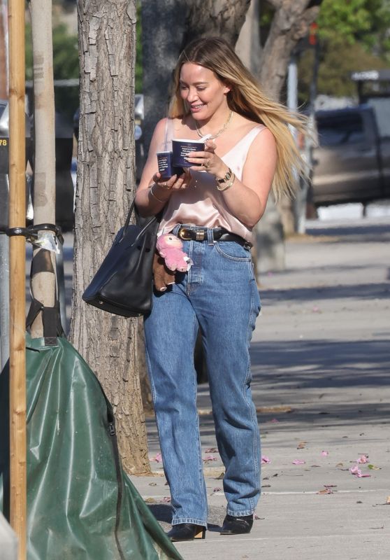Hilary Duff Enjoys a Casual Outing in LA