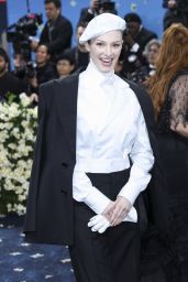 Hunter Schafer at Met Gala 2025: Tailored Black Elegance