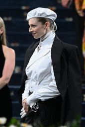 Hunter Schafer at Met Gala 2025: Tailored Black Elegance