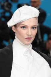 Hunter Schafer at Met Gala 2025: Tailored Black Elegance