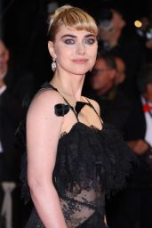 Imogen Poots Makes Statement at Cannes Premiere