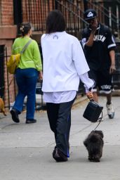 Irina Shayk’s Relaxed Stroll After Met Gala Night