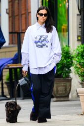 Irina Shayk’s Relaxed Stroll After Met Gala Night