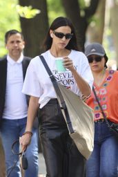 Irina Shayk Walks Her Dog in Effortless NYC Style 04.30.2025