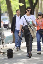 Irina Shayk Walks Her Dog in Effortless NYC Style 04.30.2025
