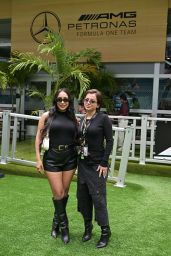 Isabela Merced Attends Miami F1 Grand Prix 2025