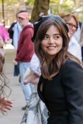 Jenna Coleman Embraces Dior Elegance in London