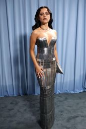 Jenna Ortega Rules Met Gala 2025 in Metal Balmain