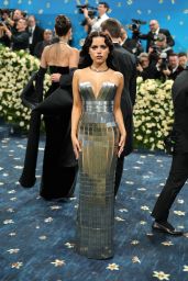 Jenna Ortega Rules Met Gala 2025 in Metal Balmain