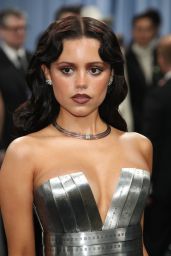 Jenna Ortega Rules Met Gala 2025 in Metal Balmain
