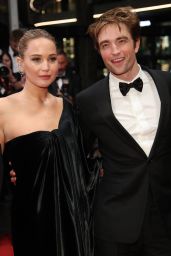Jennifer Lawrence and Robert Pattinson at Cannes in Dior Couture
