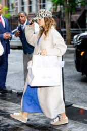 Joey King Steps Out in Elegant Upper East Side Look