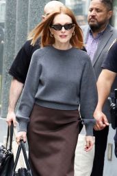 Julianne Moore Wears Bottega Veneta at The View NYC