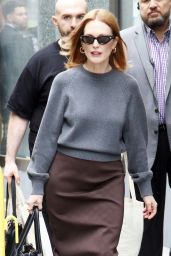 Julianne Moore Wears Bottega Veneta at The View NYC