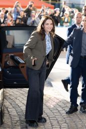 Juliette Binoche Arrives for Cannes Jury Dinner 2025