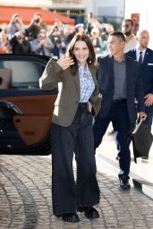 Juliette Binoche Arrives for Cannes Jury Dinner 2025