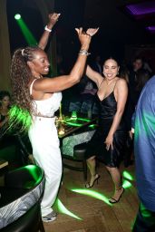 Jurnee Smollett Chic at Miami F1 Cadillac Event