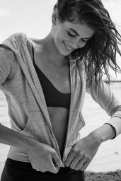 Kaia Gerber Joins Vuori for 2025 Campaign