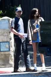 Kaia Gerber Lewis Pullman Meet in LA 05.09.2025