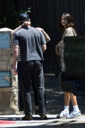 Kaia Gerber Lewis Pullman Meet in LA 05.09.2025