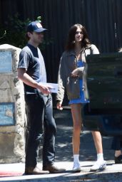 Kaia Gerber Lewis Pullman Meet in LA 05.09.2025