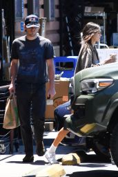 Kaia Gerber Lewis Pullman Meet in LA 05.09.2025
