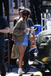 Kaia Gerber Lewis Pullman Meet in LA 05 09 2025