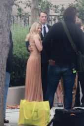 Kate Mara on Set of Imperfect Women in Pasadena
