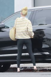 Kate Mara Steps Out with Platinum Hair in LA