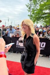 Katherine McNamara Attends Indianapolis 500 Red Carpet 2025